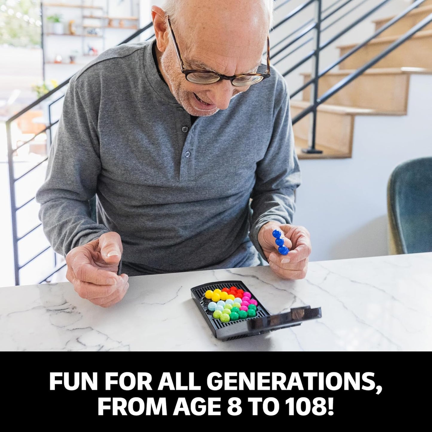 Educational_Insights_Kanoodle_Genius_3-D_Puzzle_Brain_Teaser_Game_for_Adults,_Teens_and_Kids,_Travel_Games,_Gift_for_Ages_8+