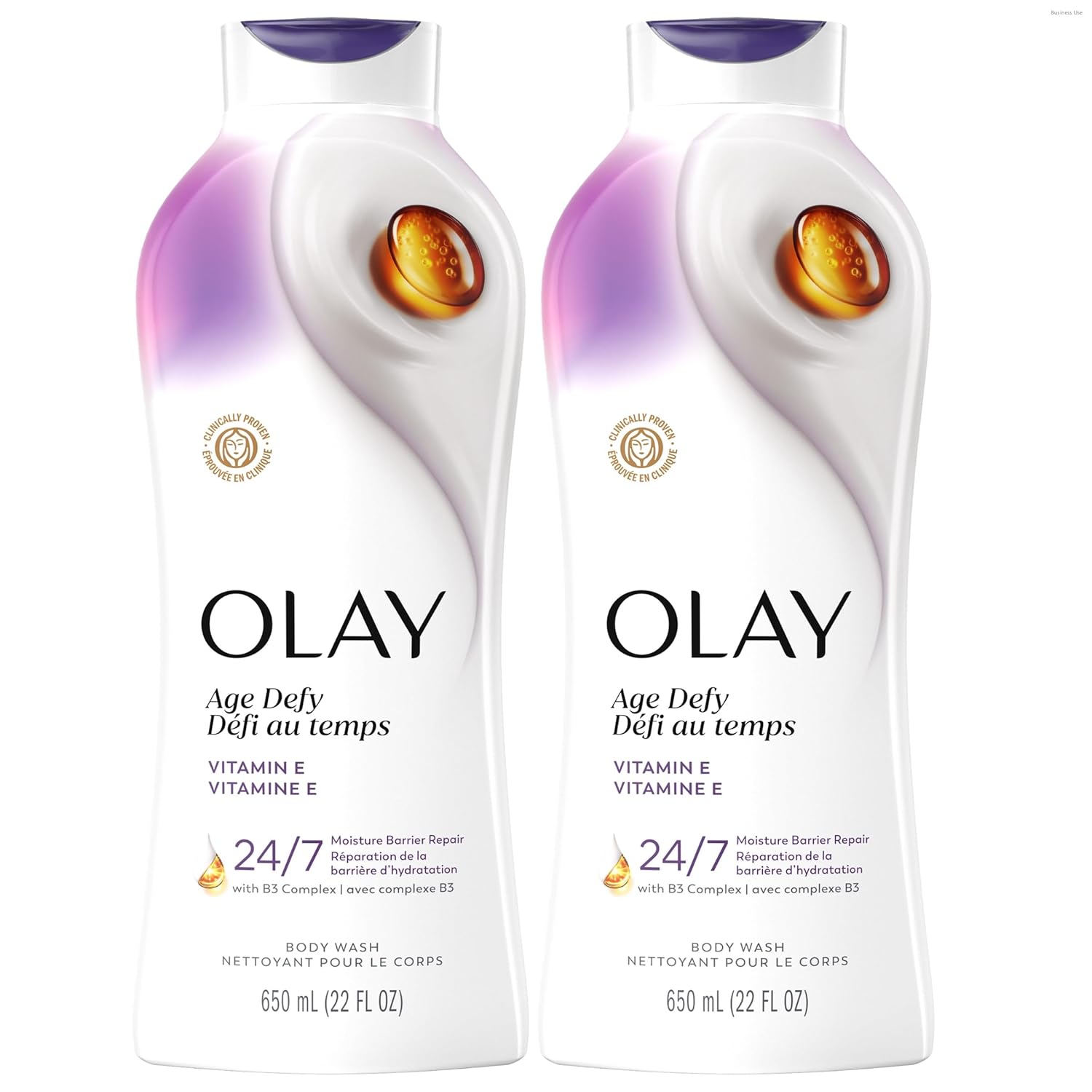Olay_Body_Wash_for_Women,_Age_Defy_with_Vitamin_E,_24/7_Moisture_Barrier_Repair,_Hydrating_&_Cleansing_for_Visibly_Soft_Skin,_Vitamin_B3_&_Hyaluronic_Blend,_All_Skin_Types,_22_fl_oz_(Pack_of_2)