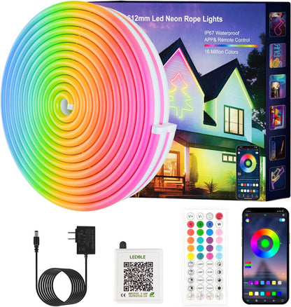 Neon_Rope_Lights,_JIAMEI_20FT/32.8FT/49.21FT/65.6FT/100FT_RGB_LED_Strip_Lights,_App_Control,_IR_Remote,_Music_Syncing,_Outdoor_IP67_Waterproof,_Flexible_Neon_Strip_Lights_Cuttable_for_Bedroom,_Gaming,_Party,_Outdoors_Decor