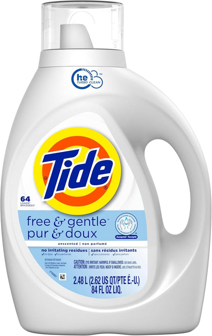 Tide_Free_&_Gentle_Liquid_Laundry_Detergent,_64_Loads,_84_fl_oz,_Tide_Laundry_Detergent,_Clean_Laundry_Detergent