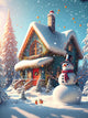 Snowman Hut