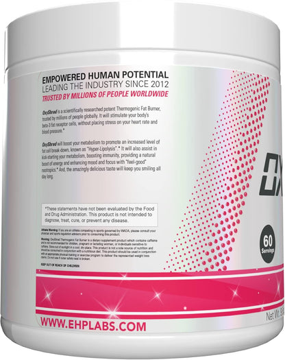 EHP_Labs_OxyShred_Pre_Workout_Powder_-_Preworkout_Powder_with_L_Glutamine_&_Acetyl_L_Carnitine,_Energy_Boost_Drink_-_Cosmic_Blast,_60_Servings