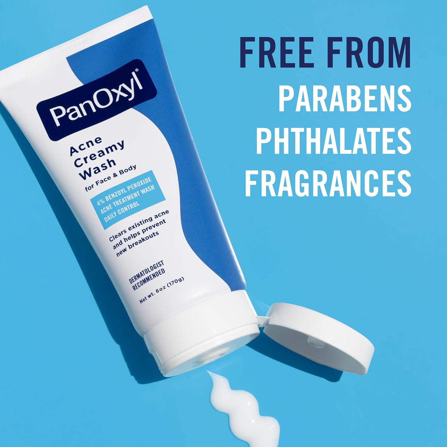 PanOxyl_Antimicrobial_Acne_Creamy_Wash,_4%_Benzoyl_Peroxide,_6_Ounce