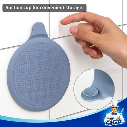 MR.SIGA_Silicone_Bathtub_Stopper,_Drain_Stopper_for_Shower,_Sink,_5.1"_Diameter,_3_Pack