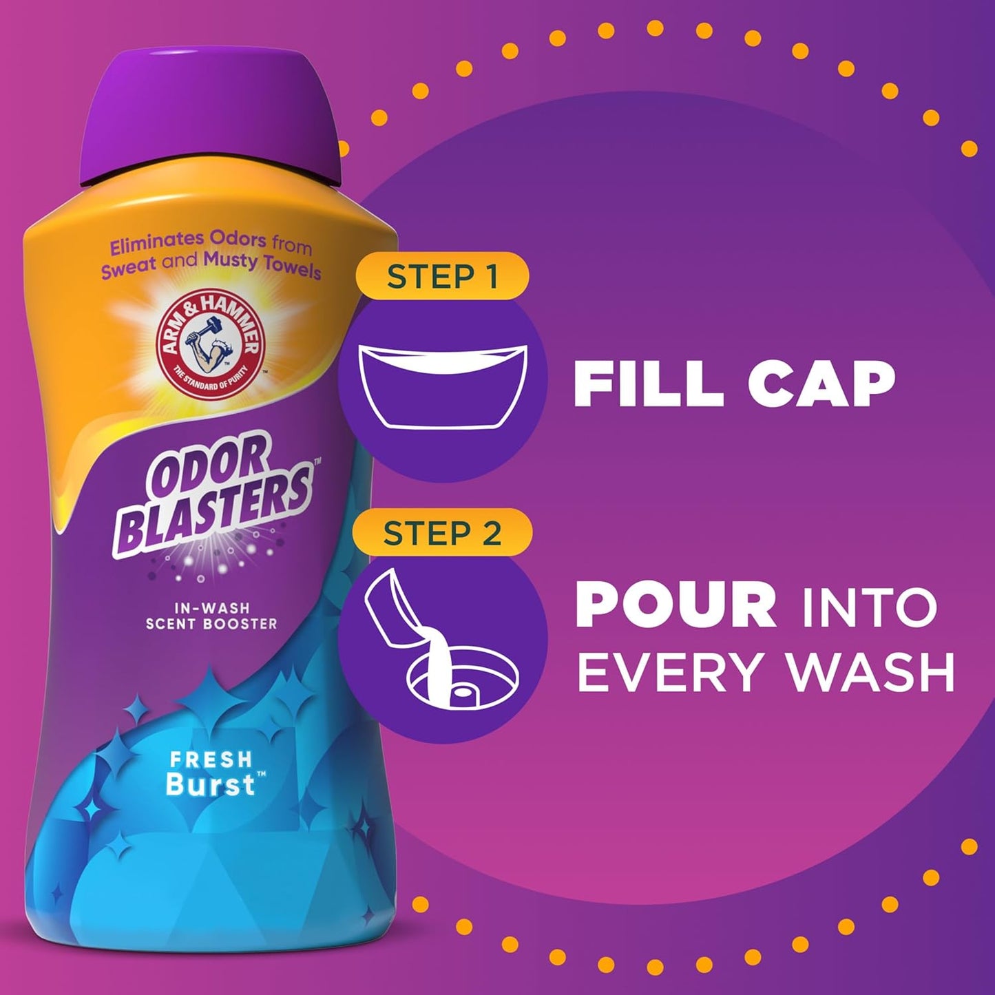 ARM_&_HAMMER_Odor_Blasters_In-Wash_Scent_Booster,_Laundry_Scent_Booster_Fresh_Burst_Scent,_45_Oz