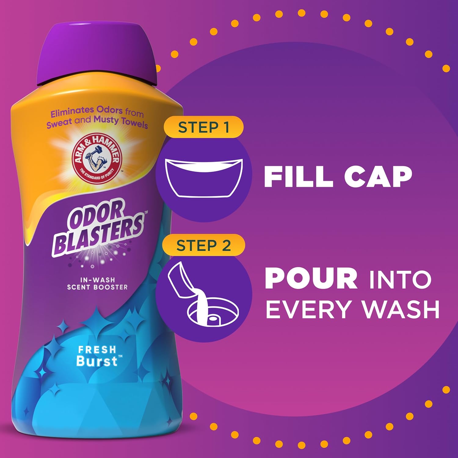 ARM_&_HAMMER_Odor_Blasters_In-Wash_Scent_Booster,_Laundry_Scent_Booster_Fresh_Burst_Scent,_45_Oz