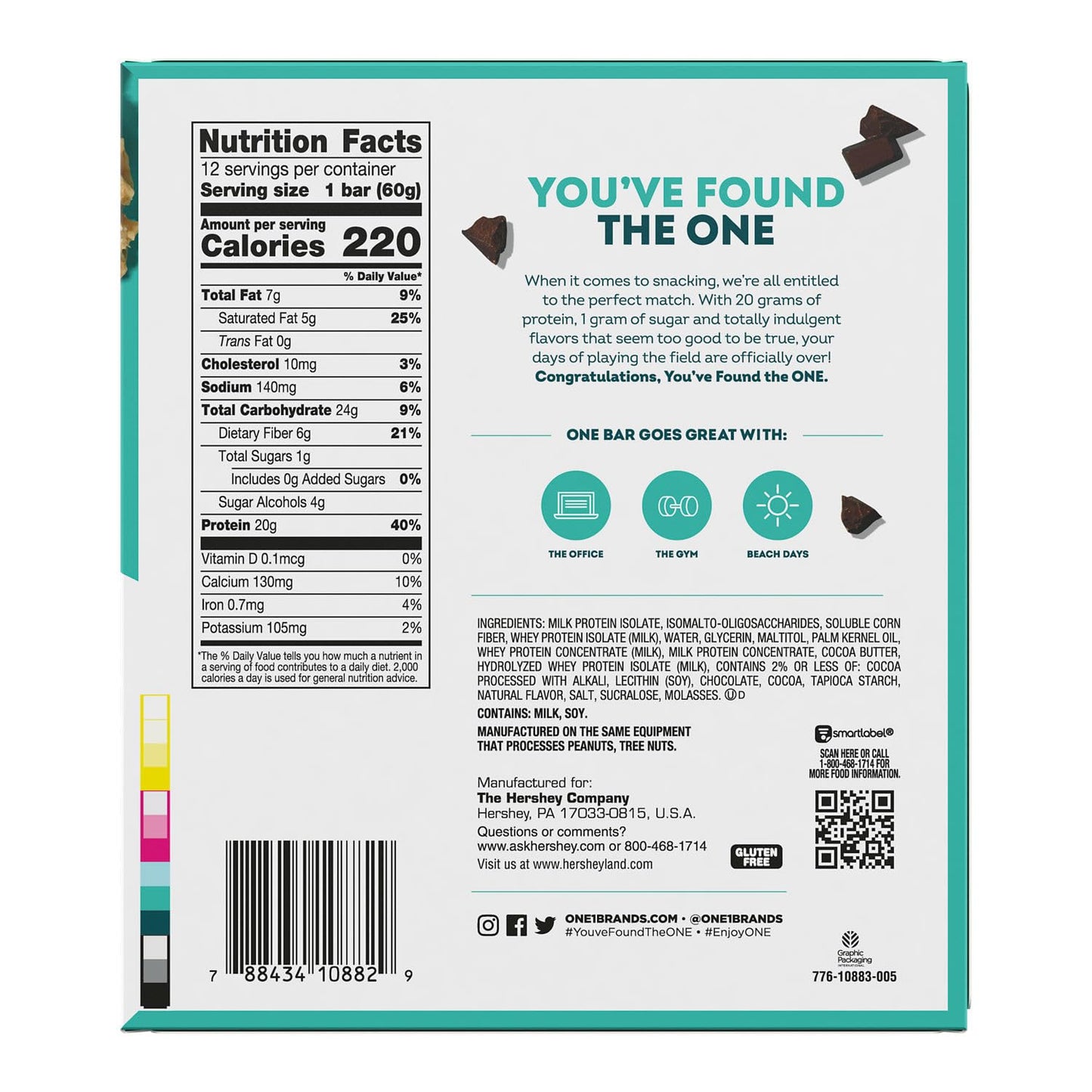 ONE_Protein_Bars,_Chocolate_Chip_Cookie_Dough,_Gluten_Free_with_20g_Protein_and_1g_Sugar,_Pantry_Staples,_2.12_oz_(12_Count)