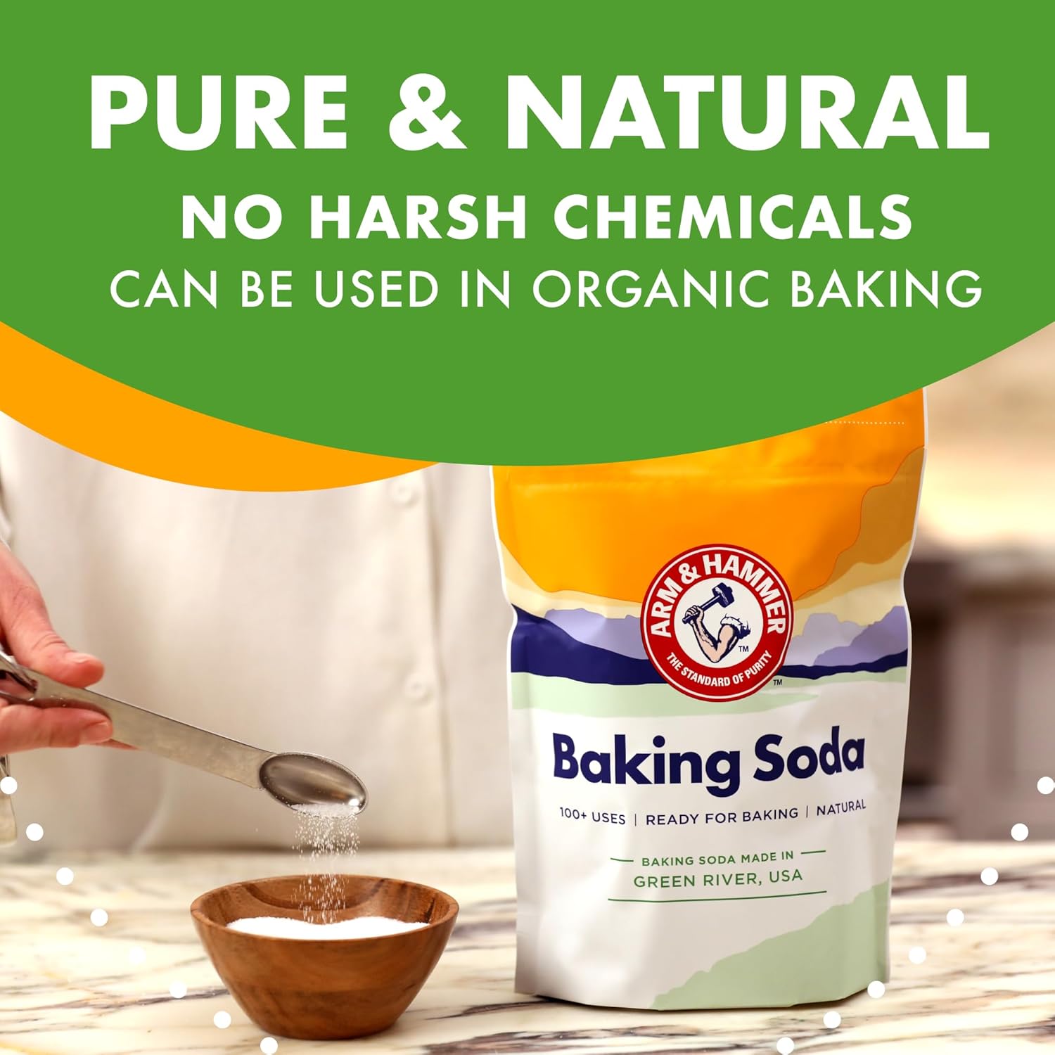 ARM_&_HAMMER_Baking_Soda,_Multi-Purpose_100%_Pure_Sodium_Bicarbonate_Powder_for_Cooking,_Baking,_Cleaning,_Laundry,_Deodorizing,_DIY_&_More,_7_Lbs