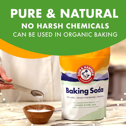 ARM_&_HAMMER_Baking_Soda,_Multi-Purpose_100%_Pure_Sodium_Bicarbonate_Powder_for_Cooking,_Baking,_Cleaning,_Laundry,_Deodorizing,_DIY_&_More,_7_Lbs