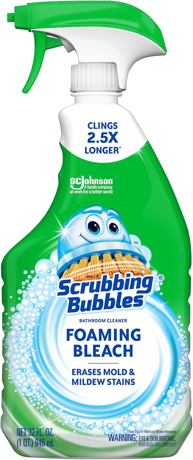 Scrubbing_Bubbles_Foaming_Bleach_Bathroom_and_Shower_Cleaner_Disinfectant_Spray,_Helps_Erase_Mold_&_Mildew,_32oz