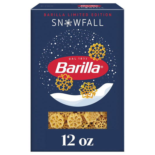 Barilla,_Limited_Edition_Snowfall_Pasta,_12_Ounce