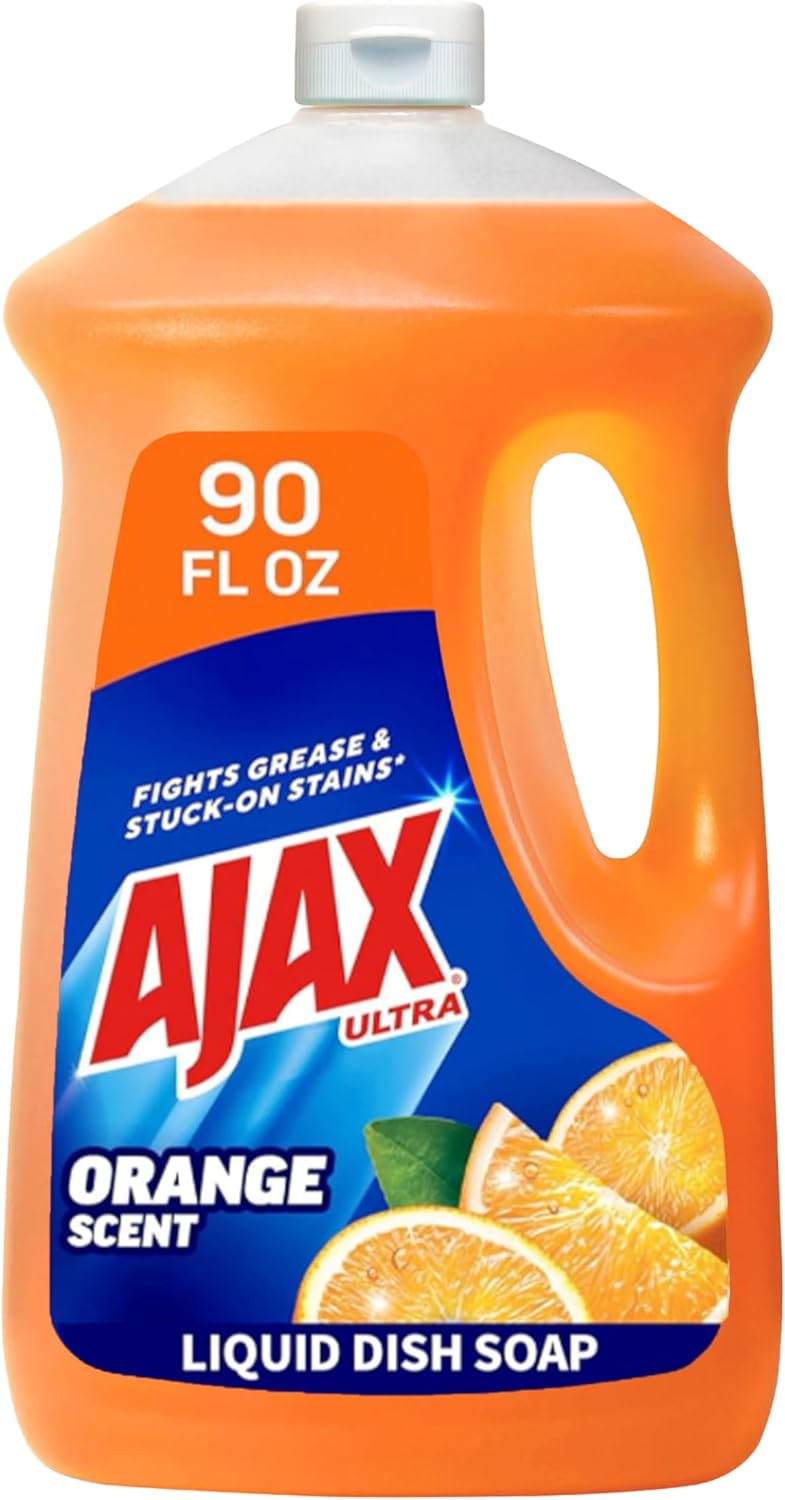 Ajax_Ultra_Liquid_Dish_Soap_Orange_Scent,_Triple_Action,_90_fl_oz_Bottle