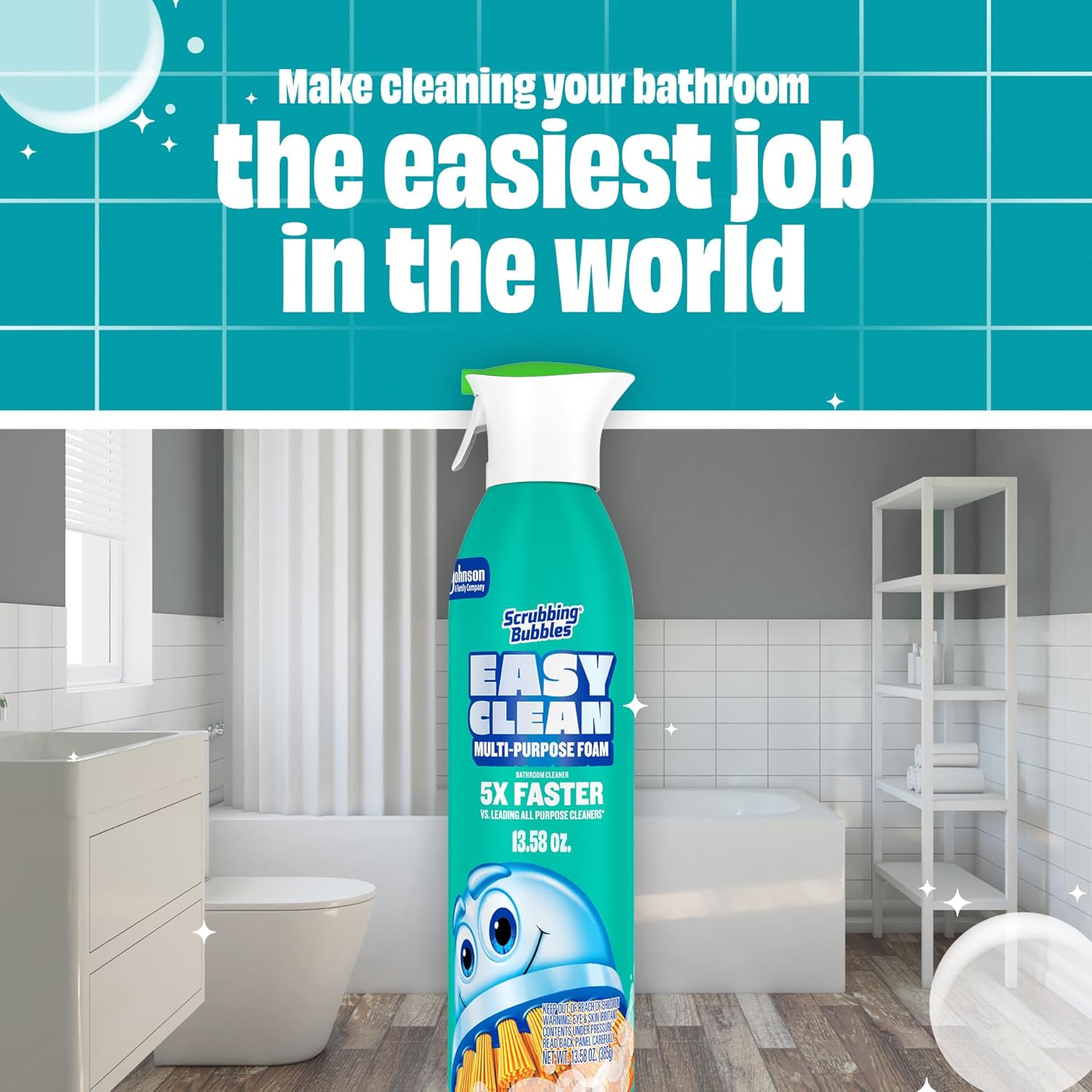 Scrubbing_Bubbles_Easy_Clean_Foaming_Multipurpose_Bathroom_Cleaner,_Continuous_Spray_Bottle,_Fast_Acting_Foam,_13.58_Ounce_(Pack_of_2)