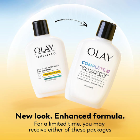 Olay_Complete+_Face_Moisturizer_with_Sunscreen_SPF_40,_For_Sensitive_Skin,_Broad_Spectrum_Sun_Protection,_Fragrence-Free_-_No_White_Cast_on_All_Tones,_Nourishes_Moisture_Barrier_-_Ceramides,_6_Oz