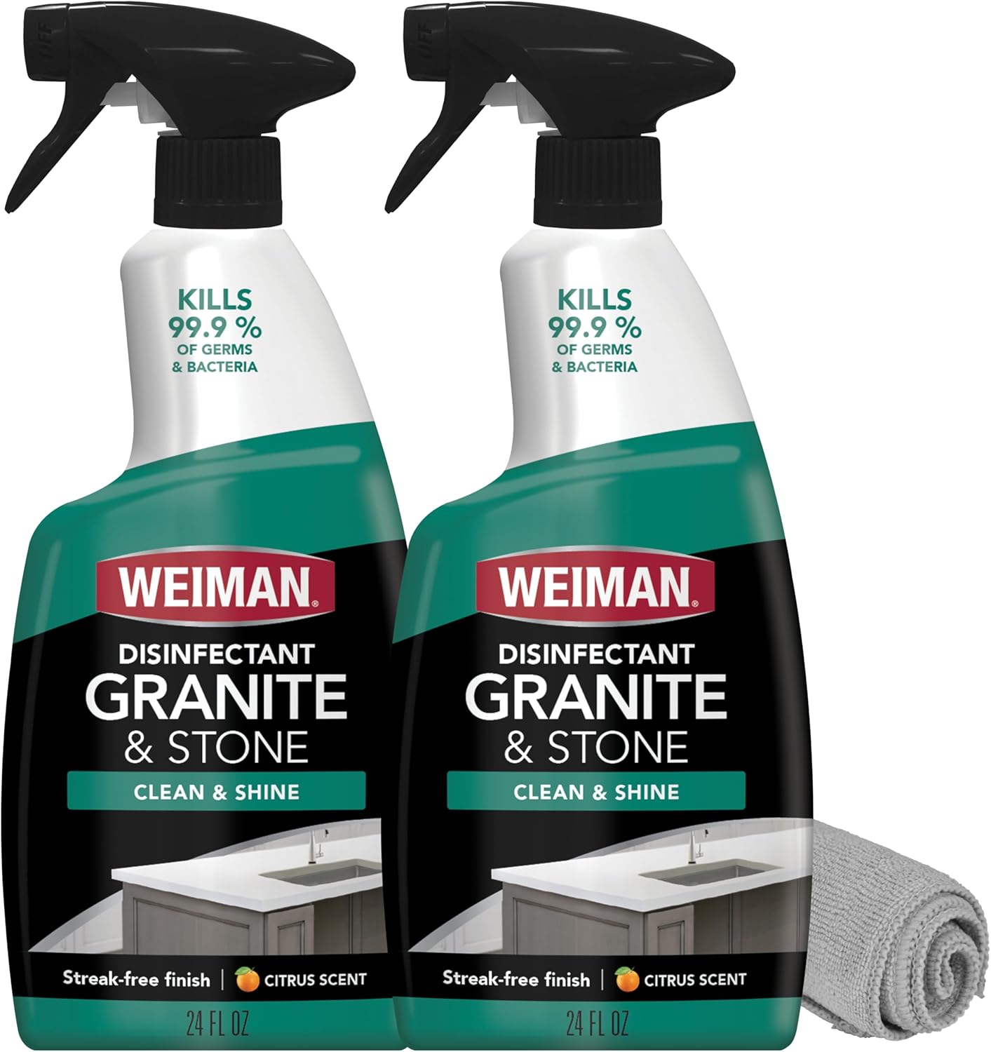 Weiman_Disinfectant_Granite_Daily_Clean_&_Shine_(2_Pack_with_Polishing_Cloth)_Safely_Clean_Disinfect_and_Shine_Granite_Marble_Soapstone_Quartz_Quartzite_Slate_Limestone_Corian_Laminate_Tile_Countertop