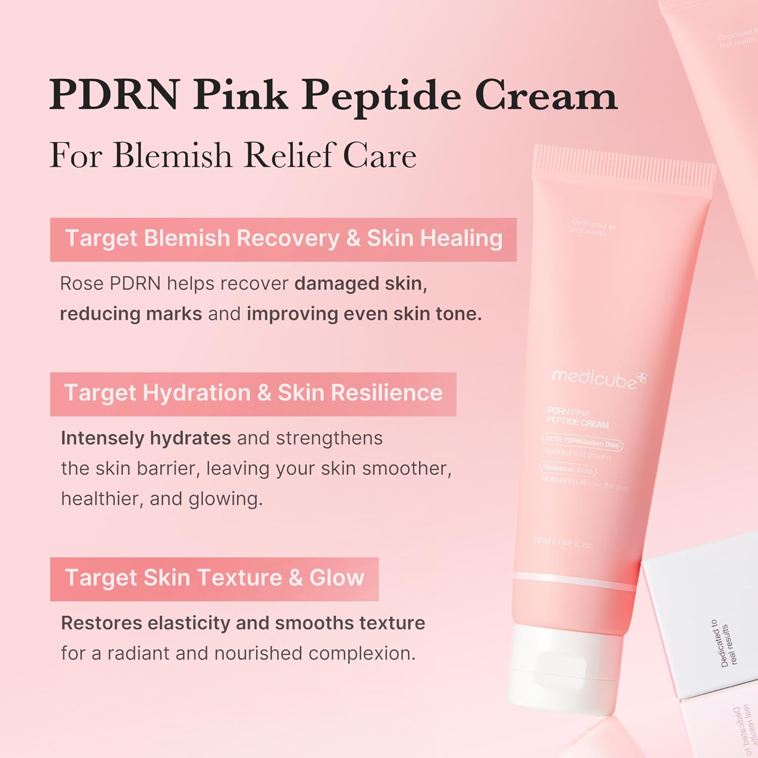 medicube_PDRN_Pink_Hyaluronic_Moisturizing_Cream_|_Blemish_Recovery,_Relief_&_Hydrating_Care_|_Restores_Skin_Elasticity_&_Glow_|_Korean_Skincare_for_Even_Skin_Tone_&_Pore_Care_|_50ml_/_1.69_fl.oz.