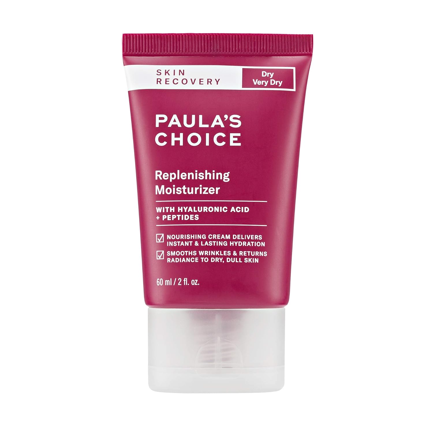 Paula's_Choice_SKIN_RECOVERY_Replenishing_Face_Moisturizer_Cream,_Daily_Facial_Moisturizer_with_Hyaluronic_Acid,_&_Peptides,_Face_Lotion_for_Dry,_Sensitive_Skin,_Fragrance-Free,_2oz