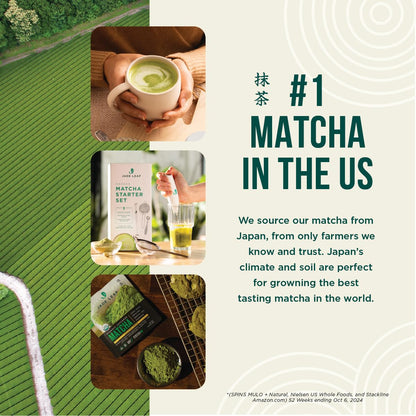Jade_Leaf_Matcha_Organic_Strawberry_Matcha_Latte_Mix_-_Lightly_Sweet_Japanese_Matcha_Green_Tea_Powder_with_Organic_Cane_Sugar_for_Cafe_Style_Blend,_5.3_Ounce_/_150g_(Pack_of_1)