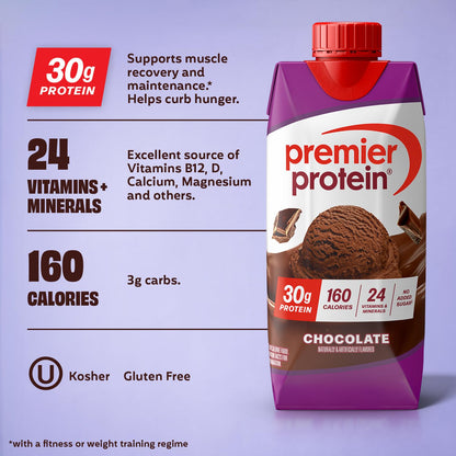 Premier_Protein_Shake,_Chocolate,_30g_Protein,_No_Added_Sugar,_24_Vitamins_&_Minerals_to_Support_Immune_Health,_Gluten-Free,_11_fl_oz,_12_Pack