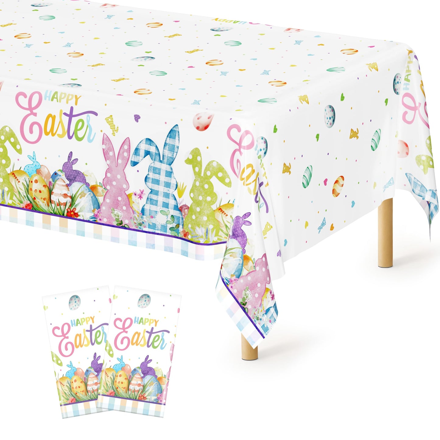 Happy Easter - 2pcs 54x108 in