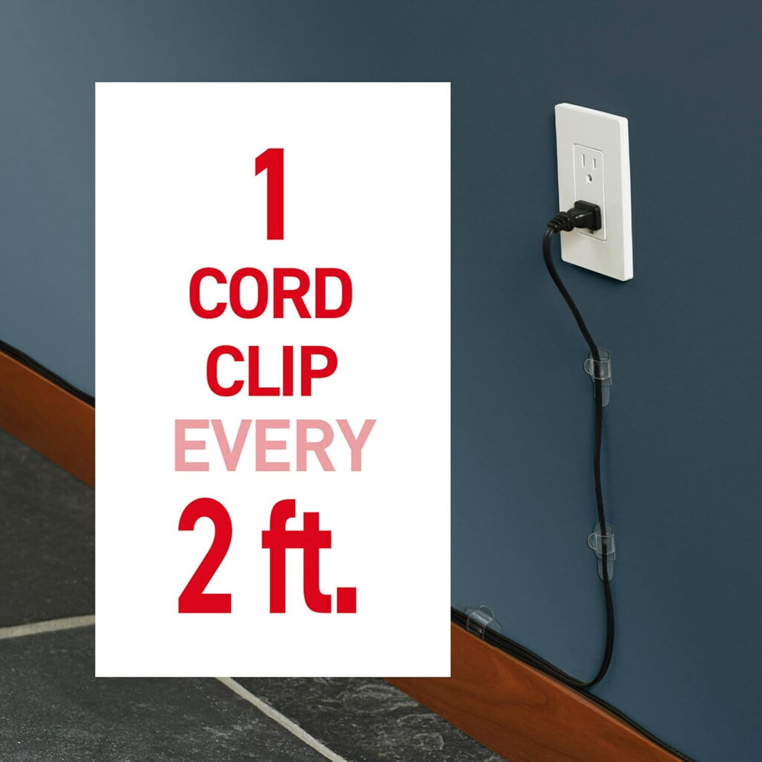 Command_Round_Cord_Clips,_Damage-Free_Hanging_Cable_Clips,_No_Tools_Wall_Clips_for_Hanging_Electrical_Cables_of_Christmas_Decorations,_13_Clear_Cord_Clips_and_16_Command_Strips