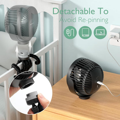 Momcozy_8000mAh_Portable_Stroller_Fan_|_27H_Ultra-long_Battery_Life_|_Detachable_4_Speed_360°Rotate_|_2_Modes_LED_Night_Light,_USB_Rechargeable_Handheld_Cooling_Fan_for_Travel,_Car_Seat,_Bedroom