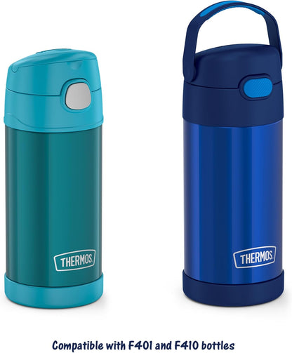 THERMOS_FUNtainer_12_Ounce_Insulated_Kids_Water_Bottle_Replacement_Straws,_4_Straws