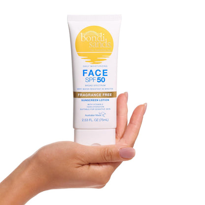 Bondi_Sands_Fragrance_Free_Daily_Sunscreen_Face_Lotion_SPF_50_|_Hydrating_UVA_+_UVB_Protection,_Non-Greasy,_Gentle,_Water_Resistant_|_2.53_Oz/75_mL