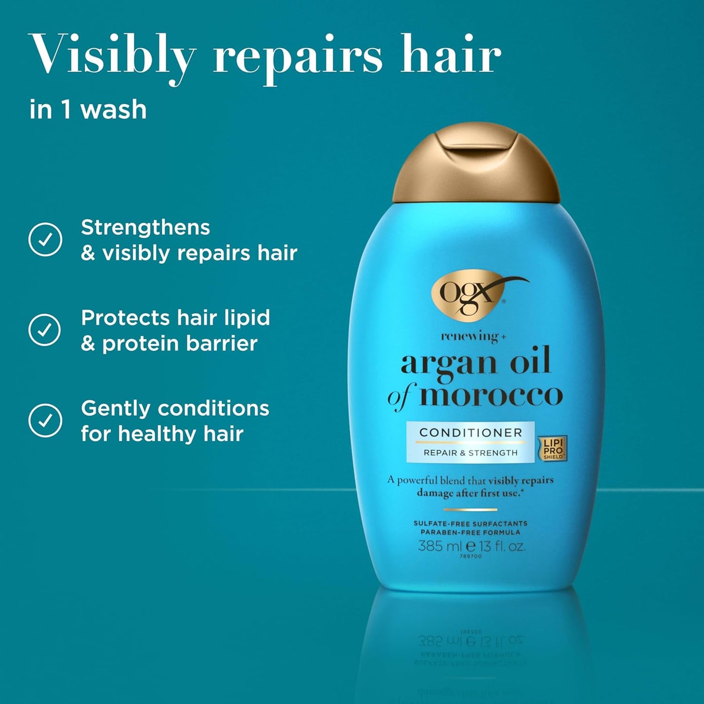 OGX_Renewing_+_Argan_Oil_of_Morocco_Conditioner,_Repair_Conditioner_&_Argan_Oil_Helps_Strengthen_&_Repair_Dry,_Damaged_Hair,_Paraben-Free,_Sulfate-Free_Surfactants,_13_fl._oz