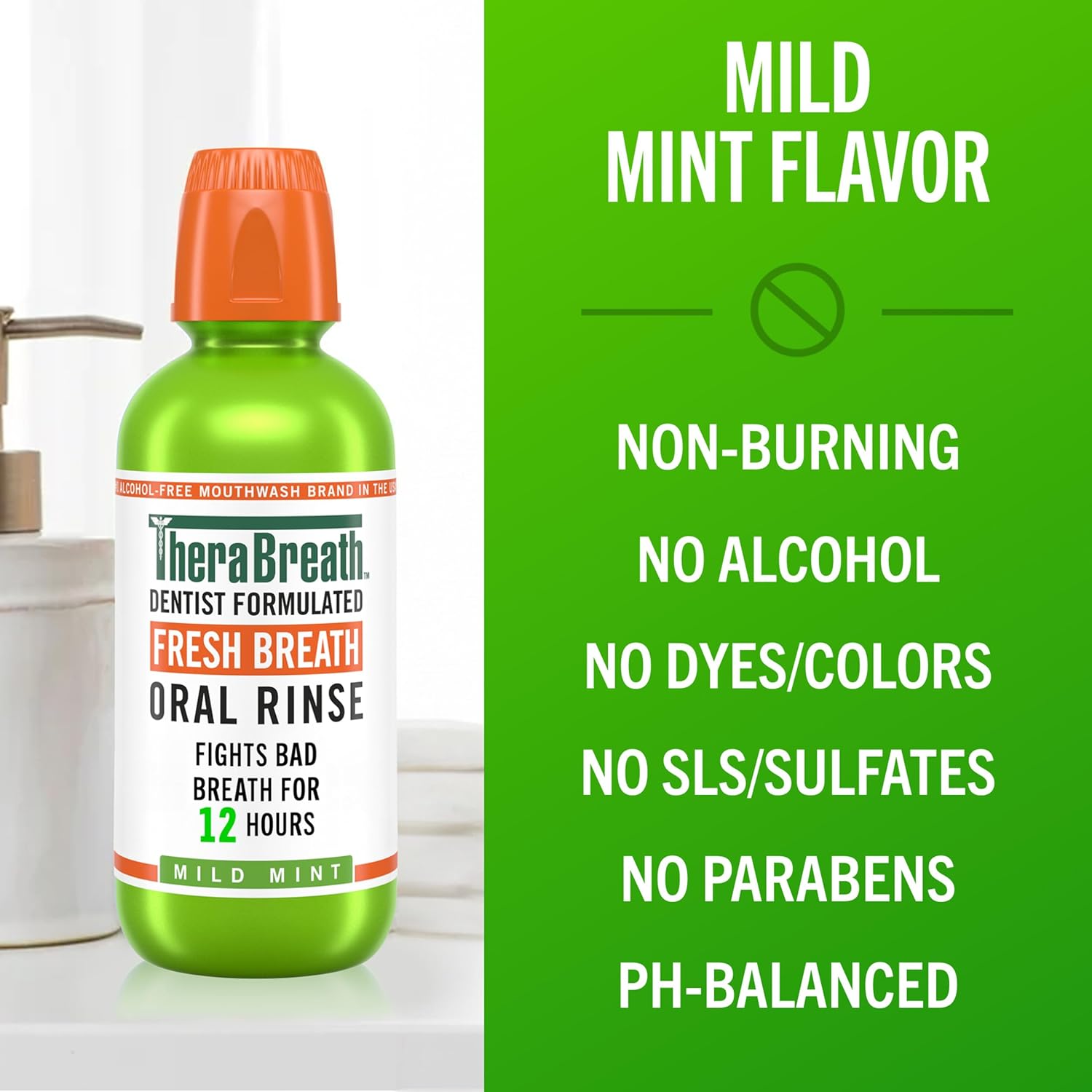 TheraBreath_Fresh_Breath_Mouthwash,_Mild_Mint,_Alcohol-Free,_1_Liter