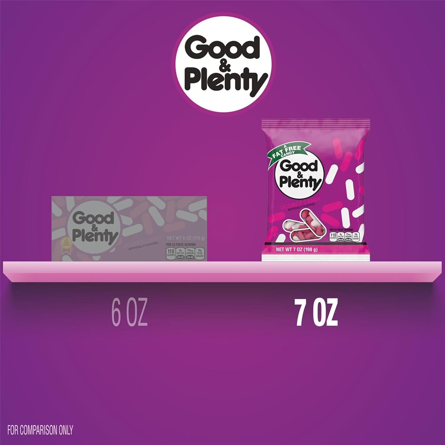 GOOD_&_PLENTY_Licorice_Fat_Free,_Candy_Bag,_7_oz