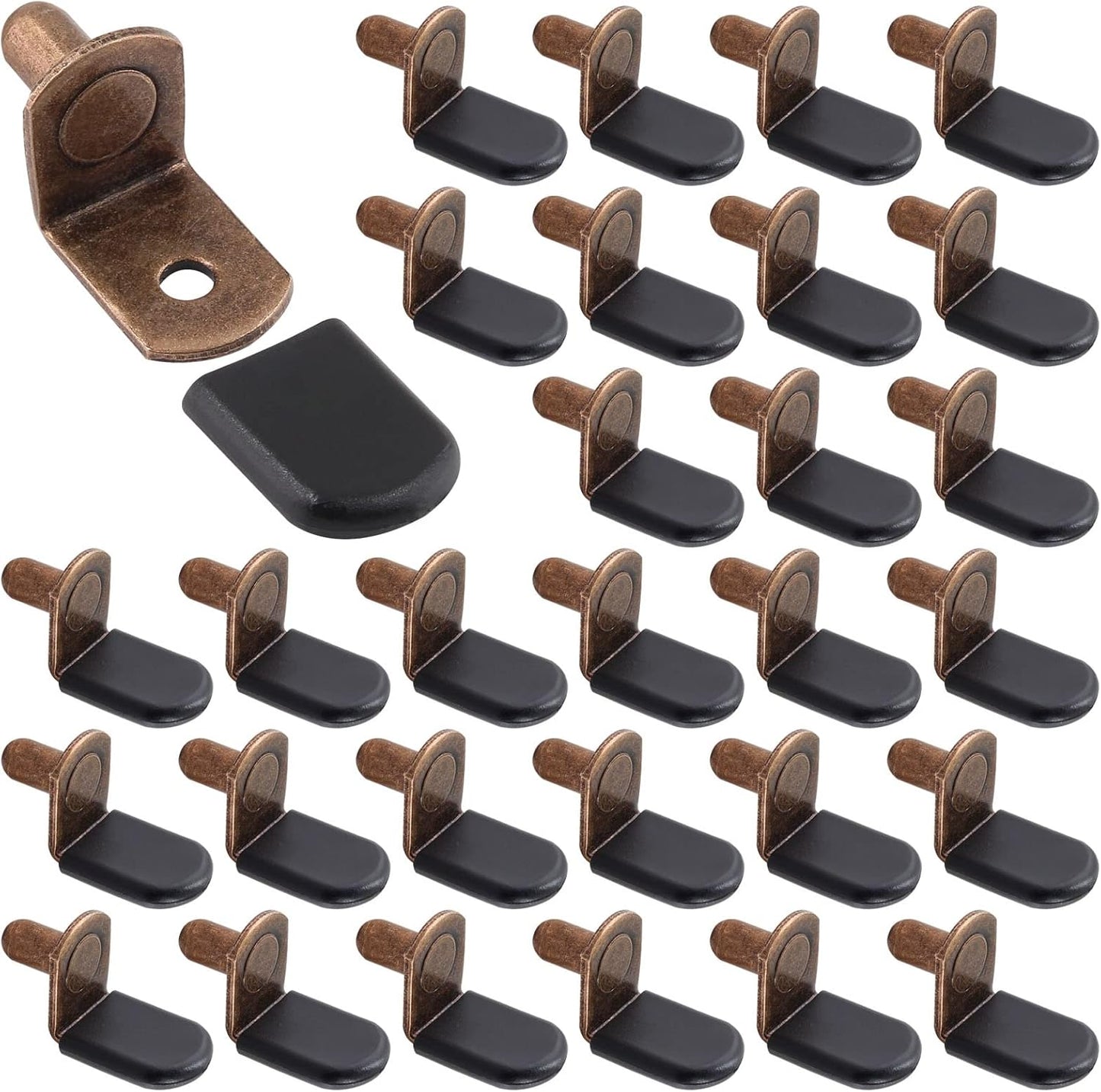 Biaungdo_30_Pcs_Shelf_Support_Pegs,_1/4_Inch_L-Shaped_Clips_with_Rubber_Sleeve,_Cabinet_Shelf_Pegs_for_Bookshelves_Glass_Corner_Shelf_Cabinet_Furniture,_Antique_Bronze