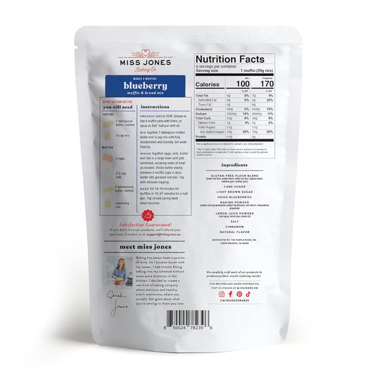 Miss_Jones_Baking_Gluten-Free_Blueberry_Muffin_&_Bread_Mix_-_50%_Lower_Sugar,_Real_Blueberries,_Naturally_Sweetened_Desserts_&_Treats,_12.35_Ounce_(Pack_of_1)