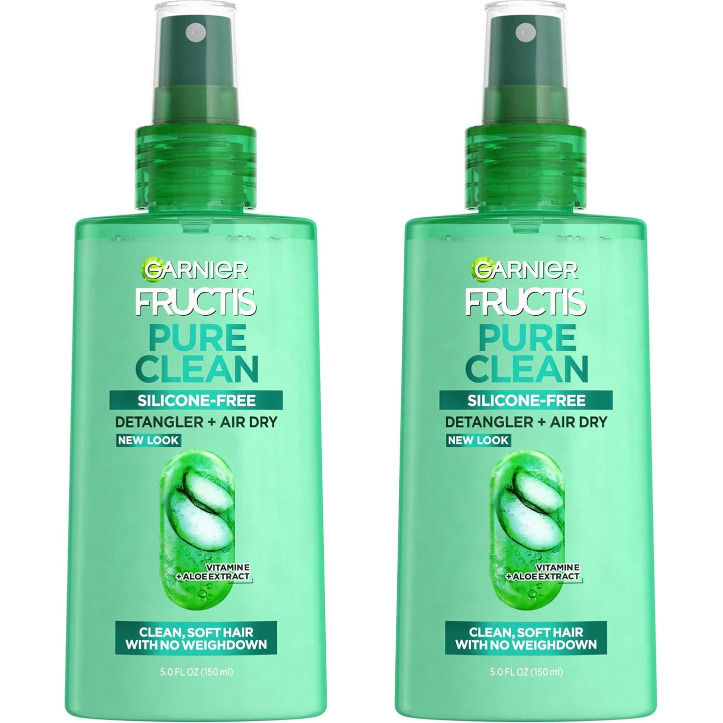 Garnier_Fructis_Pure_Clean_Detangler_+_Air_Dry_Spray,_5.0_Fl_Oz,_2_Count_(Packaging_May_Vary)