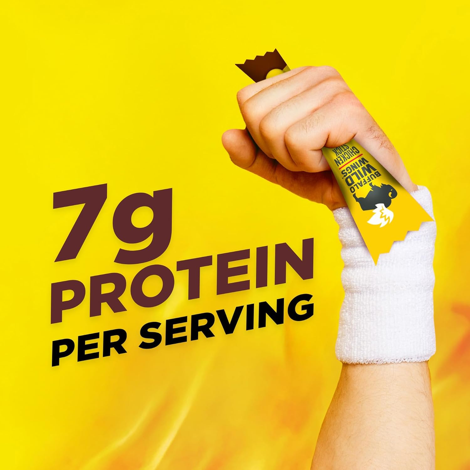 Slim_Jim_Chicken_Sticks,_Buffalo_Wild_Wings_Honey_BBQ_Seasoned,_7g_Protein_per_Serving,_Snack_Size,_Father's_Day_Snack_Gift_for_Dad,_0.28_oz._(14_Count)