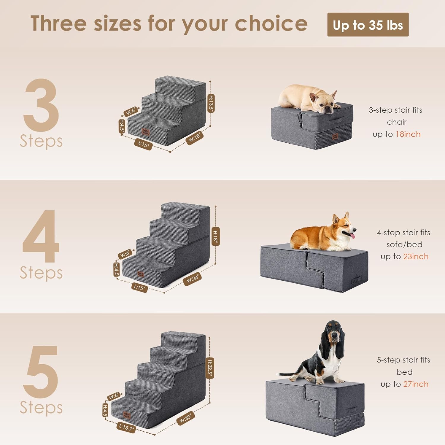 EHEYCIGA_Dog_Stairs_for_Bed_18"_H,_4-Step_Dog_Steps_for_High_Bed,_Pet_Steps_for_Small_Dogs_and_Cats,_Non-Slip_Balanced_Pet_Ramp_Indoor,_Grey
