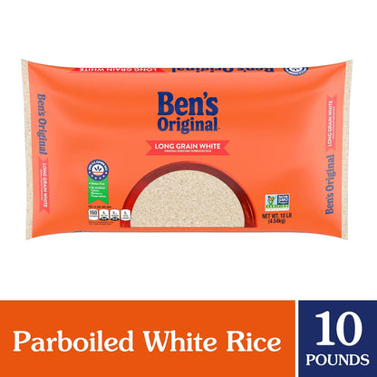 BEN'S_ORIGINAL_Enriched_Long_Grain_White_Rice,_Parboiled_Rice,_10_lb_Bag