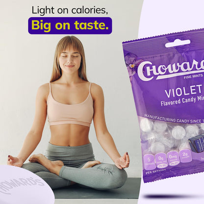 Choward's_Violet_Mints_Candy_Bag_|_Bold_Aromatic_Flavor_|_Perfect_for_Snacks_in_Lunchboxes,_Travel,_Sharing,_and_Gifting_|_Nostalgic_Vintage_Candy_|_3_Pack_(49_Individually_Wrapped_Candy_Mints)