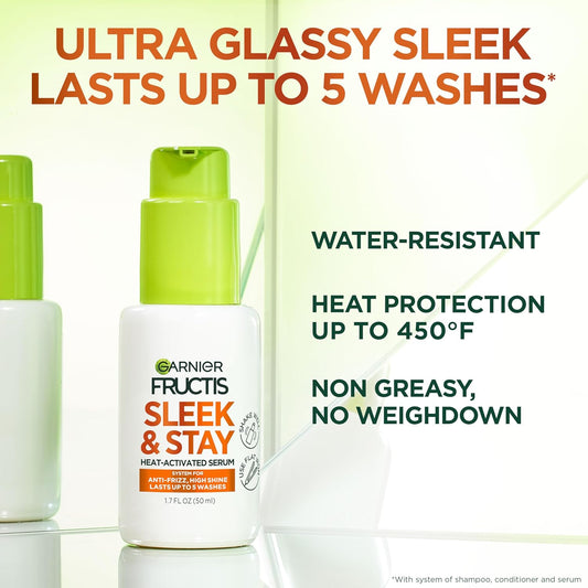 Garnier_Fructis_Sleek_and_Shine_Sleek_and_Stay_Hair_Serum_for_Frizzy,_Dry_Hair,_Heat_Protectant_Formulated_with_Alpha_Silane,_1.7_Fl_Oz(Packaging_May_Vary)
