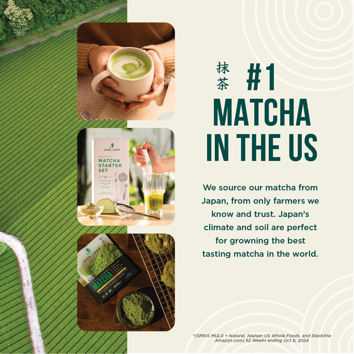 Jade_Leaf_Matcha_Organic_Ceremonial_Grade_Matcha_Green_Tea_Powder_-_100%_Pure_Japanese_First_Harvest_Green_Tea_for_Ceremonies,_Usucha,_Lattes_100g_/_3.53_Ounce_Pouch_(Pack_of_1)