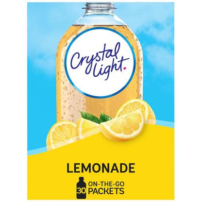 Crystal_Light_Lemonade_Naturally_Flavored_with_other_natural_flavor_Powdered_Drink_Mix,_120_ct_Pack,_4_Boxes_of_30_On-the-Go-Packets