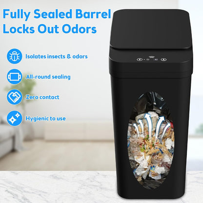 Bathroom_Trash_Can_with_Lid,_KOEYLE_2_Pack_2.2_Gallon_Automatic_Touchless_Garbage_Can,_Small_Motion_Sensor_Smart_Trash_Can,_Slim_Waterproof_Trash_Bin_for_Bedroom,_Bathroom,_Office,_Living_Room_(Black)