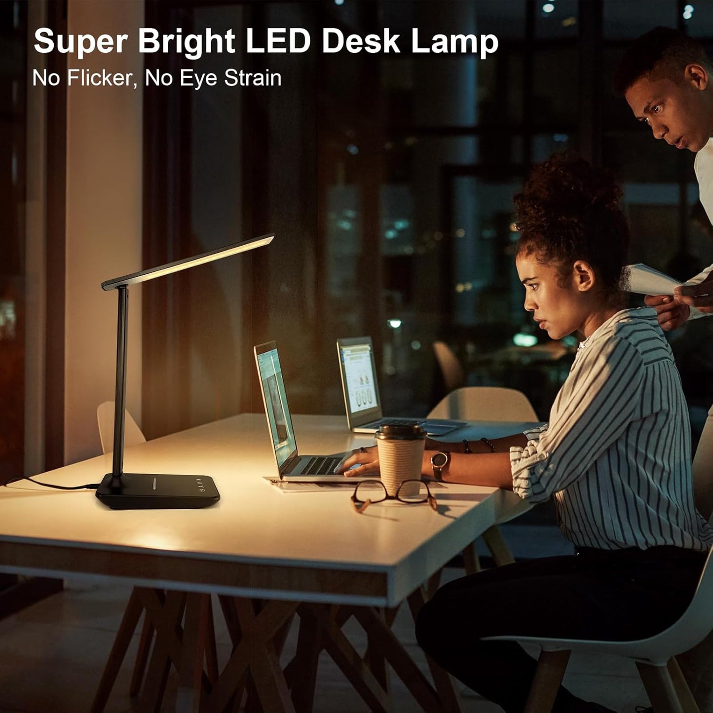 shinelife_LED_Desk_Lamp_for_Office_Home,_Bright_Desk_Light_with_USB_Charging_Port,_Adjustable_Dimmable_Desk_Lamps_5_Modes_5_Brightness,_Touch_Study_Lamp_for_Nail,_Craft,_Puzzle,_Sewing,_Study,_Black