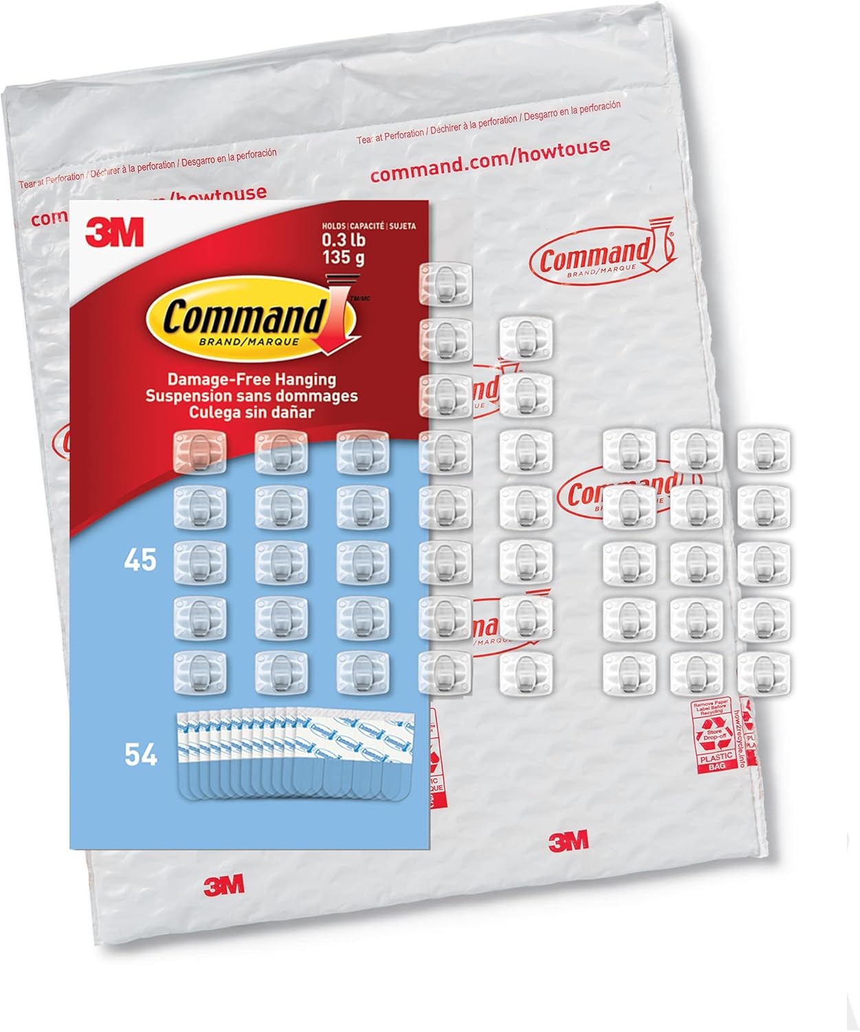 Command_Indoor_Mini_Light_Clips,_45_Clear_Clips_and_54_Command_Strips,_Damage_Free_Hanging_Christmas_Decorations,_Wall_Clips_for_Hanging_Lights_and_Cable_Management,_Holds_up_to_0.3_lb