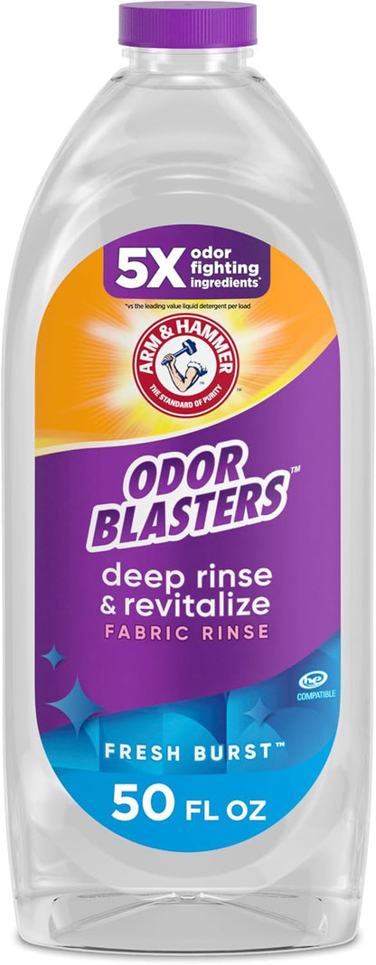 ARM_&_HAMMER_Odor_Blasters_Deep_Rinse_and_Revitalize_Fabric_Rinse,_Laundry_Additive,_Eliminates_Sweat_and_Musty_Odors,_Fresh_Burst_Scent,_50_fl_oz
