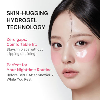 medicube_PDRN_Caffeine_Collagen_Eye_Patch_|_Gel_Eye_Patches_for_the_appearance_of_Dark_Circles,_Undereye_Bags_|_Firming,_Age-Defying_Care_with_Retinol,_Collagen_|_Korean_Skincare_|_30_Pairs