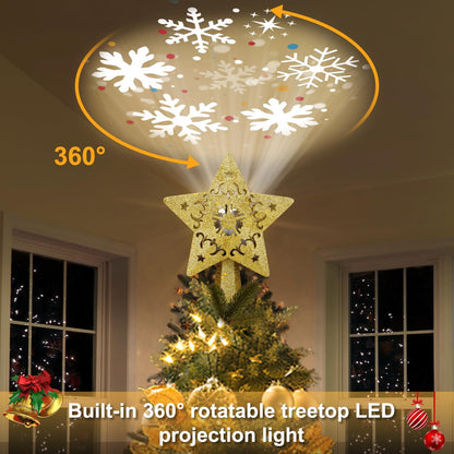 Christmas_Tree_Topper_Star_Lighted_with_LED_Rotating_Silver_Snowflake_Projector,_Plug_in_Christmas_Star_Tree_Topper_Ornament_3D_Glitter_Projection_for_Indoor_Office_Party_Holiday_Xmas_Decorations