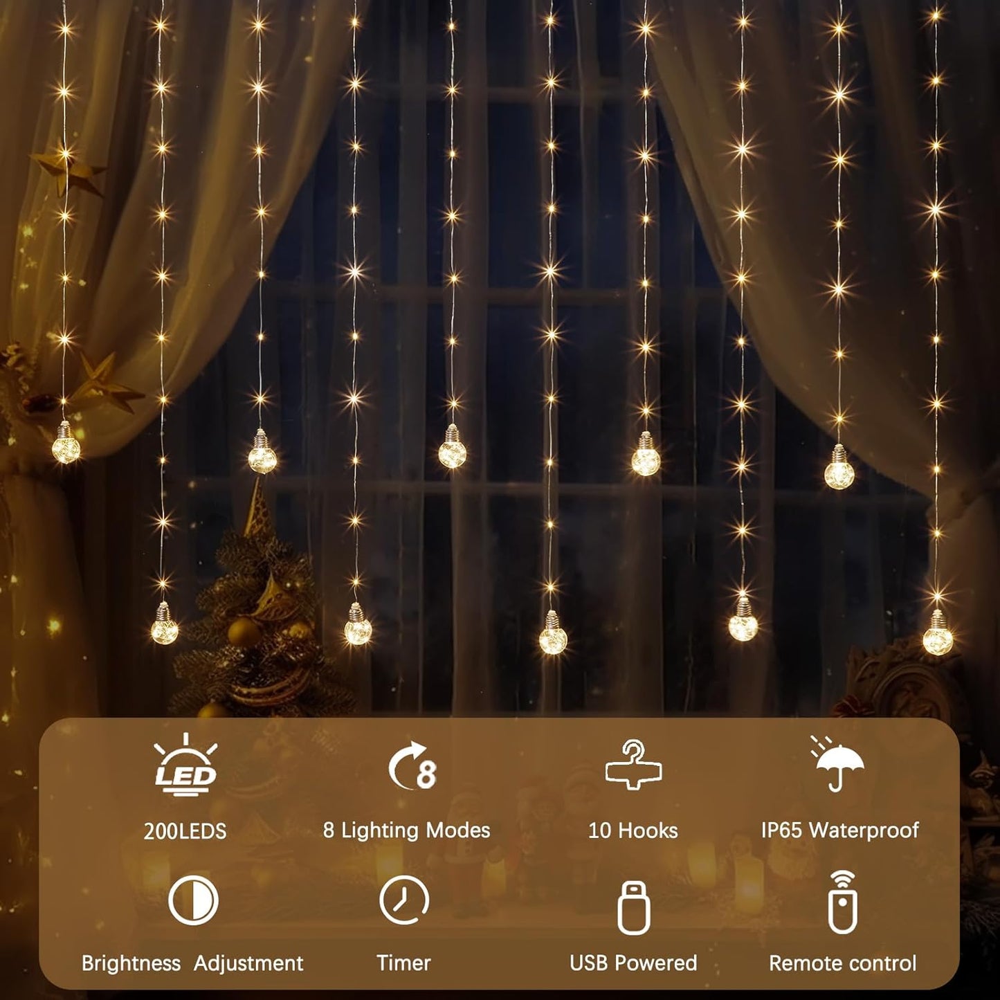 Minetom_200_LED_Curtain_Fairy_Lights_-_9.8_FT_Wishing_Ball_Window_Hanging_Lights_with_Remote,_USB_Powered_Waterproof_for_Christmas_Wedding_Bedroom_Decoration,_Warm_White