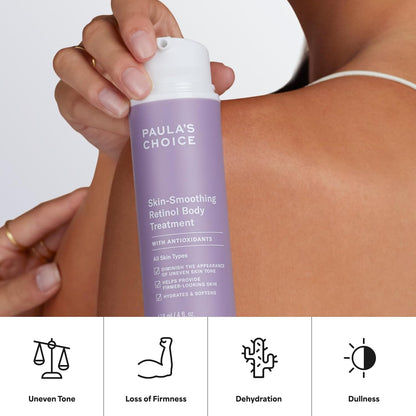 Paula's_Choice_Retinol_Skin-Smoothing_Body_Lotion_Treatment,_Body_Cream_with_Shea_Butter,_Vitamin_C_&_E_Lotion,_All_Skin_Types,_Anti-Aging_Body_Moisturizer,_Reduce_Dryness,_Fragrance-Free,_4oz