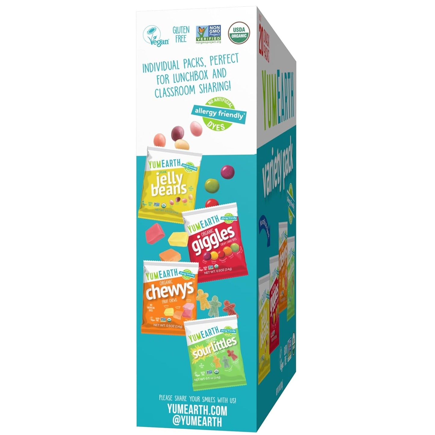 YumEarth_Organic_Variety_Box_-_Jelly_Beans,_Giggles,_Chewys,_Sour_Littles_-_Allergy_Friendly_(Top_9_Free),_No_Artificial_Dyes,_Non_GMO,_Gluten_Free,_Vegan_-Individually_Wrapped_(Pack_of_20)